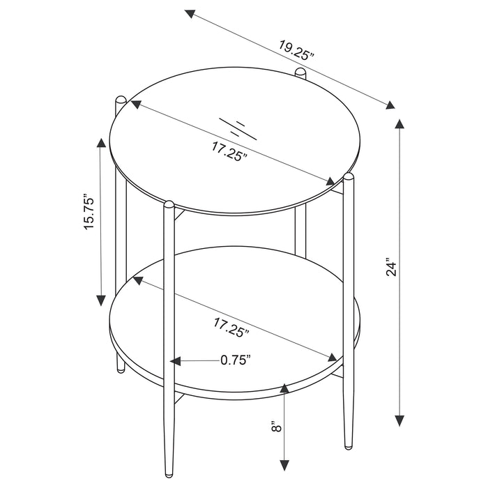 Jonelle Coffee Table Sets - U&U Home Budget Furniture (Carteret, NJ)