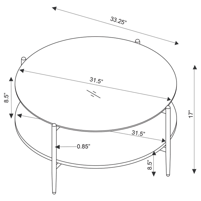 Jonelle Coffee Table Sets - U&U Home Budget Furniture (Carteret, NJ)