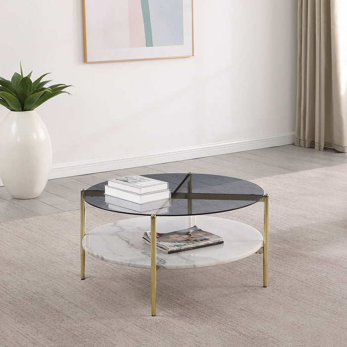 Jonelle Coffee Table - U&U Home Budget Furniture (Carteret, NJ)