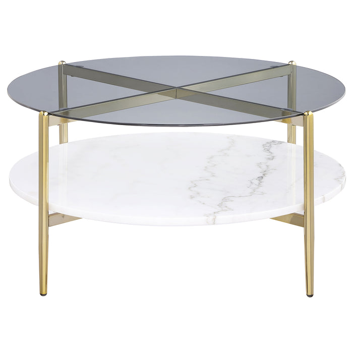 Jonelle Coffee Table - U&U Home Budget Furniture (Carteret, NJ)