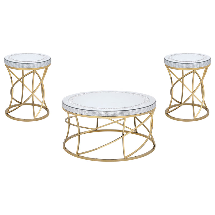 Elise Coffee Table Sets - U&U Home Budget Furniture (Carteret, NJ)