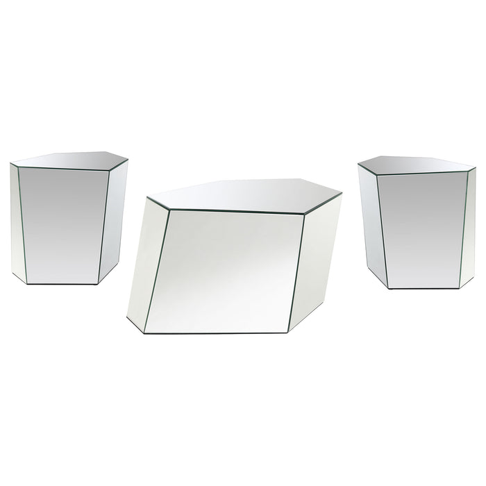Capella Coffee Table Sets - U&U Home Budget Furniture (Carteret, NJ)