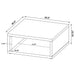 Frisco Coffee Table Sets - U&U Home Budget Furniture (Carteret, NJ)