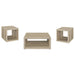 Frisco Coffee Table Sets - U&U Home Budget Furniture (Carteret, NJ)