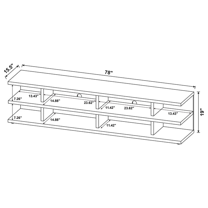 Cartmill TV Stands - U&U Home Budget Furniture (Carteret, NJ)