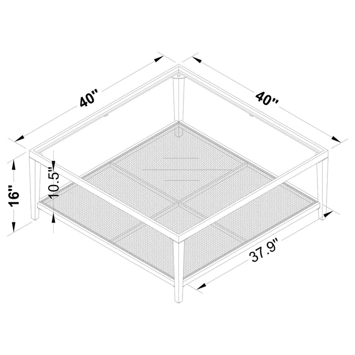 Amherst Coffee Table Sets - U&U Home Budget Furniture (Carteret, NJ)