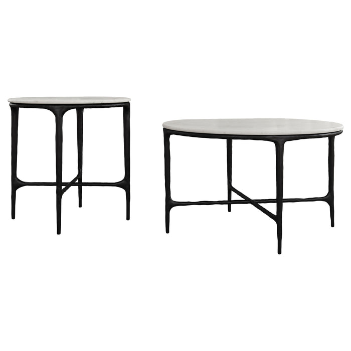 Hermas Table Sets - U&U Home Budget Furniture (Carteret, NJ)