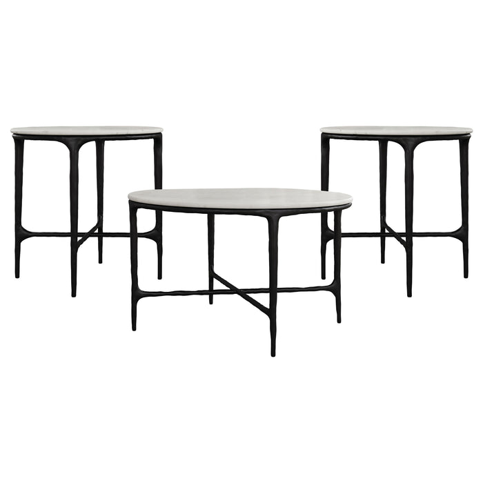Hermas Table Sets - U&U Home Budget Furniture (Carteret, NJ)