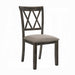 Claudia II Side Chair Set-2 - U&U Home Budget Furniture (Carteret, NJ)