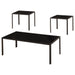 Brock 3-piece Occasional Table Set Warm Medium Brown - U&U Home Budget Furniture (Carteret, NJ)