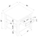 Bradford Coffee Table Sets - U&U Home Budget Furniture (Carteret, NJ)