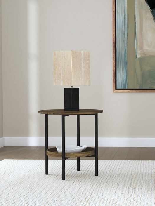 Delfin End & Side Table - U&U Home Budget Furniture (Carteret, NJ)
