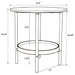 Delfin End & Side Table - U&U Home Budget Furniture (Carteret, NJ)