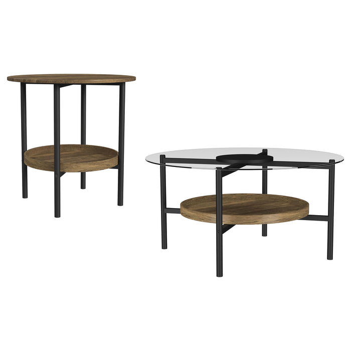 Delfin Coffee Table Sets - U&U Home Budget Furniture (Carteret, NJ)