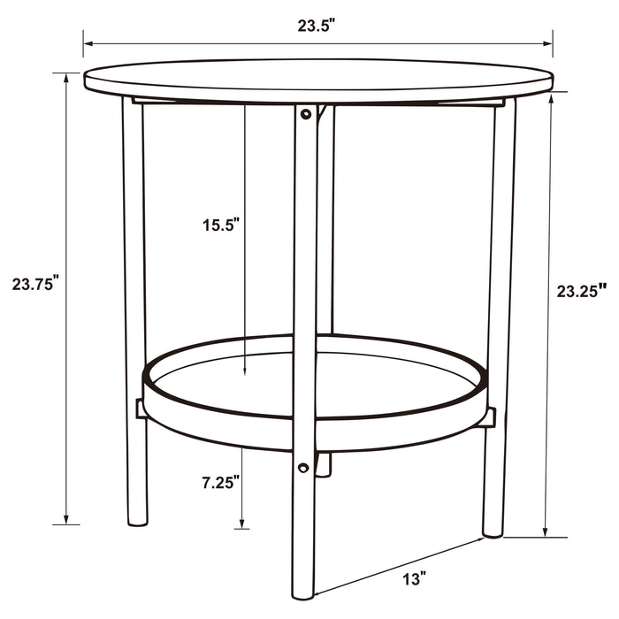 Delfin Coffee Table Sets - U&U Home Budget Furniture (Carteret, NJ)