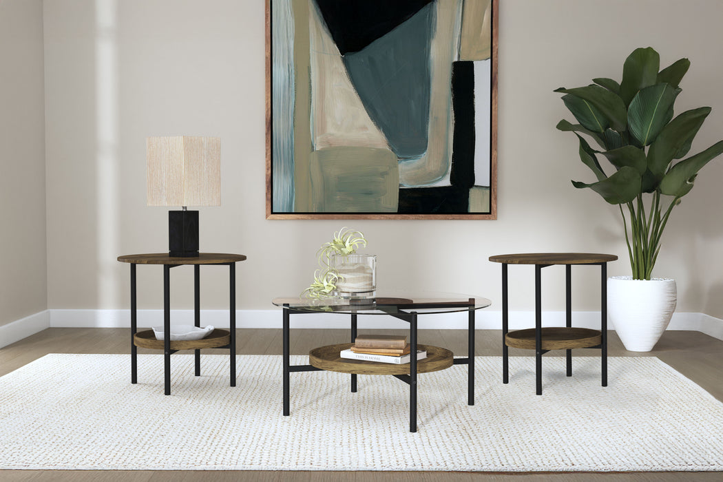 Delfin Coffee Table Sets - U&U Home Budget Furniture (Carteret, NJ)