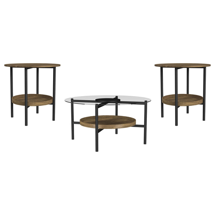 Delfin Coffee Table Sets - U&U Home Budget Furniture (Carteret, NJ)