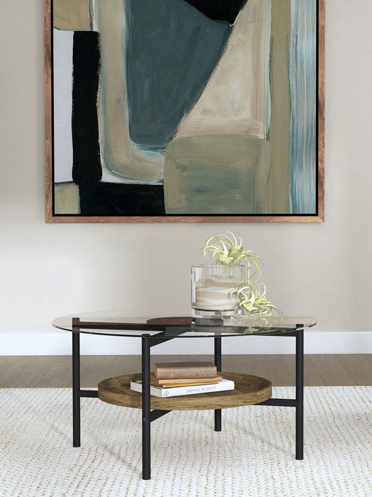 Delfin Coffee Table - U&U Home Budget Furniture (Carteret, NJ)
