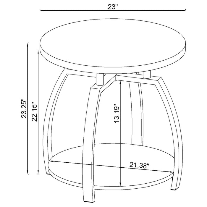 Dacre Coffee Table Sets - U&U Home Budget Furniture (Carteret, NJ)
