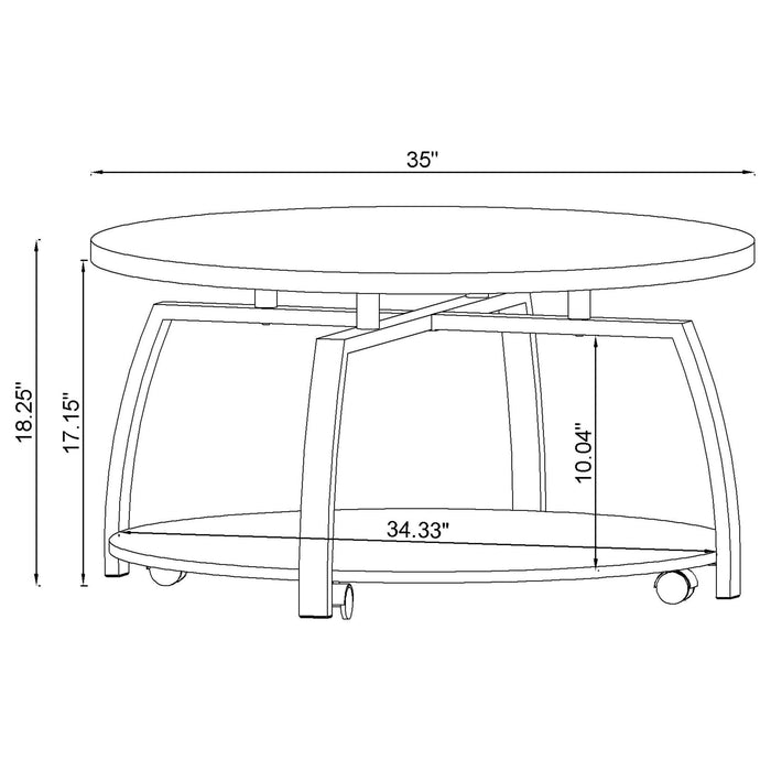 Dacre Coffee Table Sets - U&U Home Budget Furniture (Carteret, NJ)