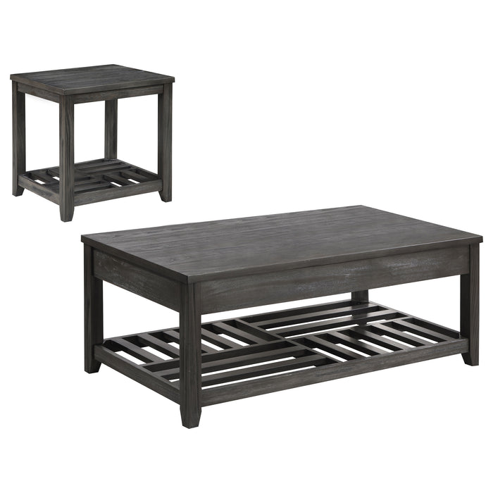 Cliffview Coffee Table Sets - U&U Home Budget Furniture (Carteret, NJ)