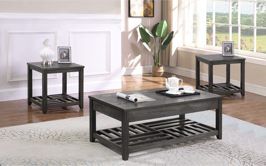 Cliffview Coffee Table Sets - U&U Home Budget Furniture (Carteret, NJ)