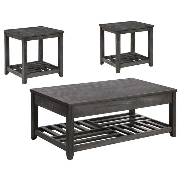 Cliffview Coffee Table Sets - U&U Home Budget Furniture (Carteret, NJ)
