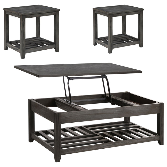 Cliffview Coffee Table Sets - U&U Home Budget Furniture (Carteret, NJ)