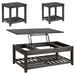Cliffview Coffee Table Sets - U&U Home Budget Furniture (Carteret, NJ)