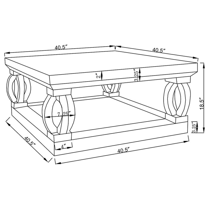 Amalia Coffee Table Sets - U&U Home Budget Furniture (Carteret, NJ)