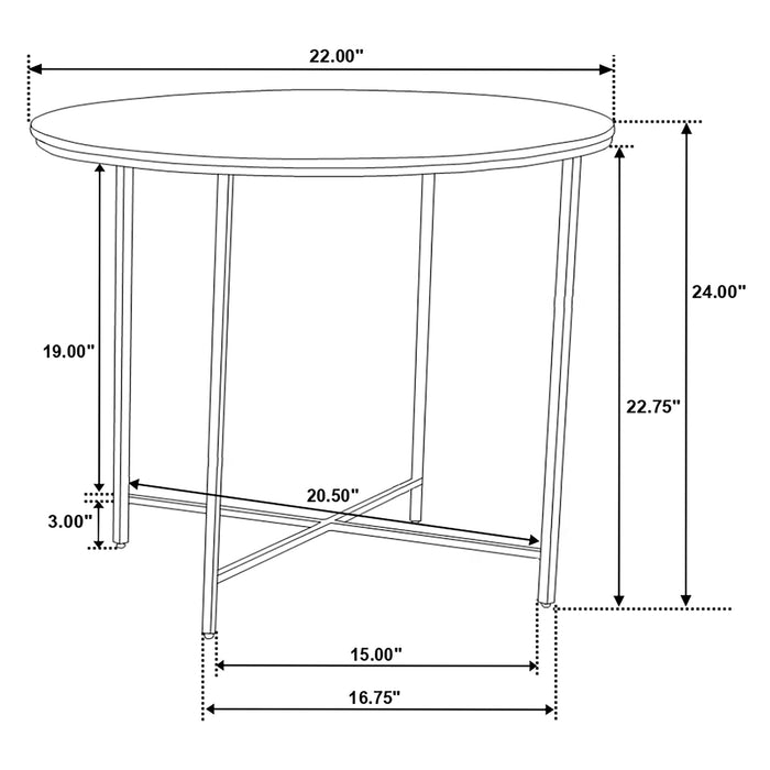 Ellison Coffee Table Sets - U&U Home Budget Furniture (Carteret, NJ)