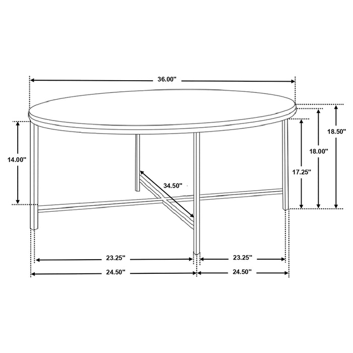 Ellison Coffee Table Sets - U&U Home Budget Furniture (Carteret, NJ)