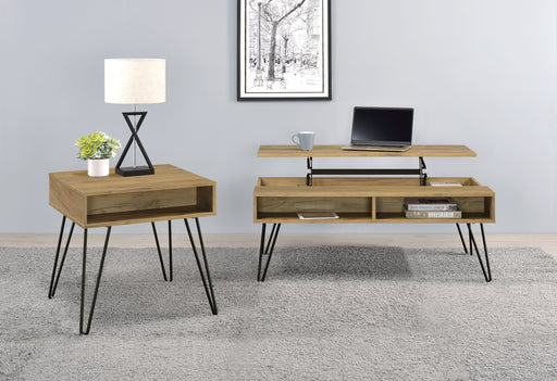 Fanning Coffee Table Sets - U&U Home Budget Furniture (Carteret, NJ)