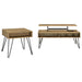 Fanning Coffee Table Sets - U&U Home Budget Furniture (Carteret, NJ)