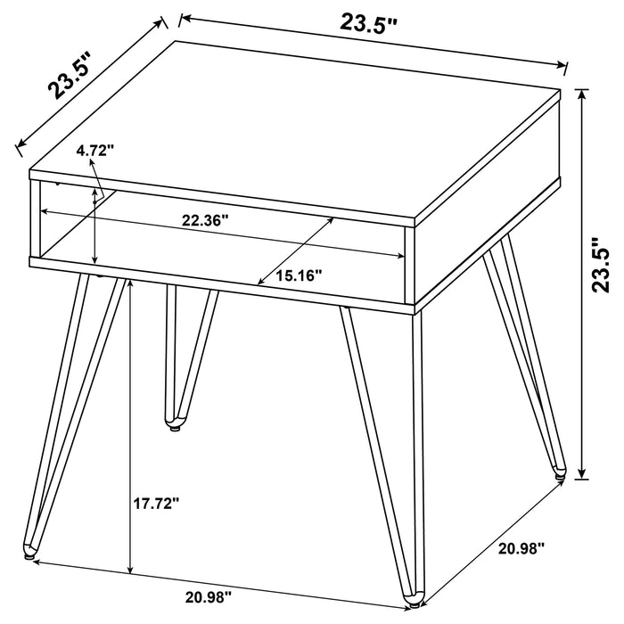 Fanning Coffee Table Sets - U&U Home Budget Furniture (Carteret, NJ)