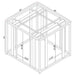 Adri Metal Sets - U&U Home Budget Furniture (Carteret, NJ)
