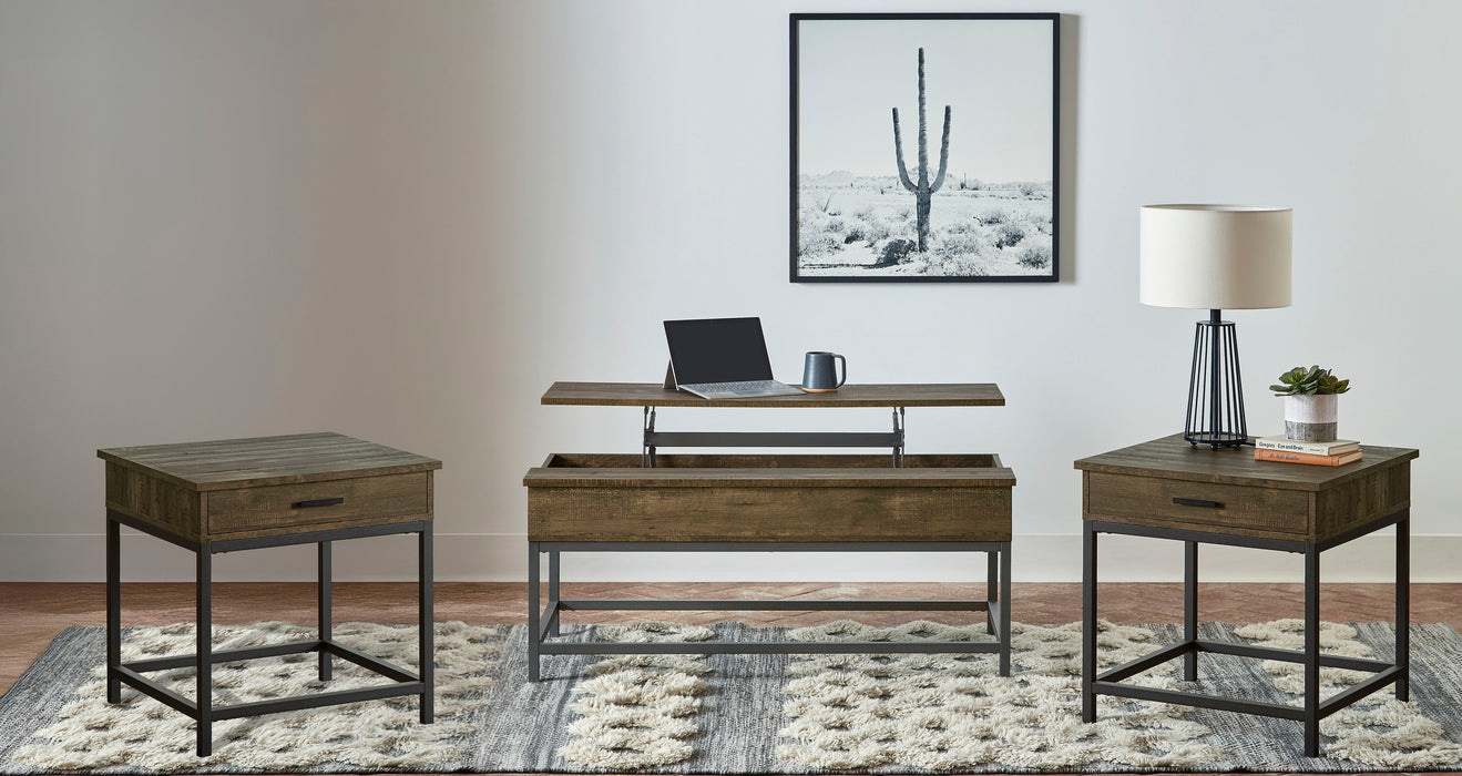 Byers Coffee Table Sets - U&U Home Budget Furniture (Carteret, NJ)
