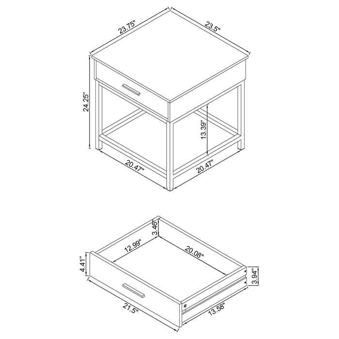 Byers Coffee Table Sets - U&U Home Budget Furniture (Carteret, NJ)