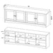 Laughlin Entertainment Center - U&U Home Budget Furniture (Carteret, NJ)