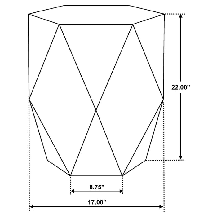 Zalika End & Side Tables - U&U Home Budget Furniture (Carteret, NJ)