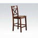 Tartys Counter Height Chair Set-2 - U&U Home Budget Furniture (Carteret, NJ)