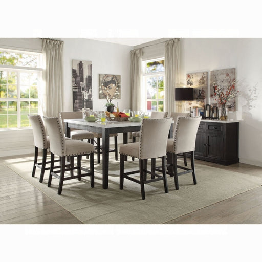 Nolan Counter Height Table - U&U Home Budget Furniture (Carteret, NJ)