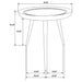 Zoe Coffee Table Sets - U&U Home Budget Furniture (Carteret, NJ)