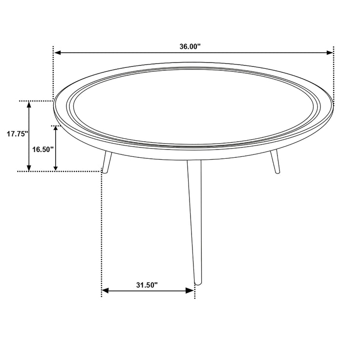 Zoe Coffee Table Sets - U&U Home Budget Furniture (Carteret, NJ)