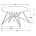 Hadi Coffee Table Sets - U&U Home Budget Furniture (Carteret, NJ)