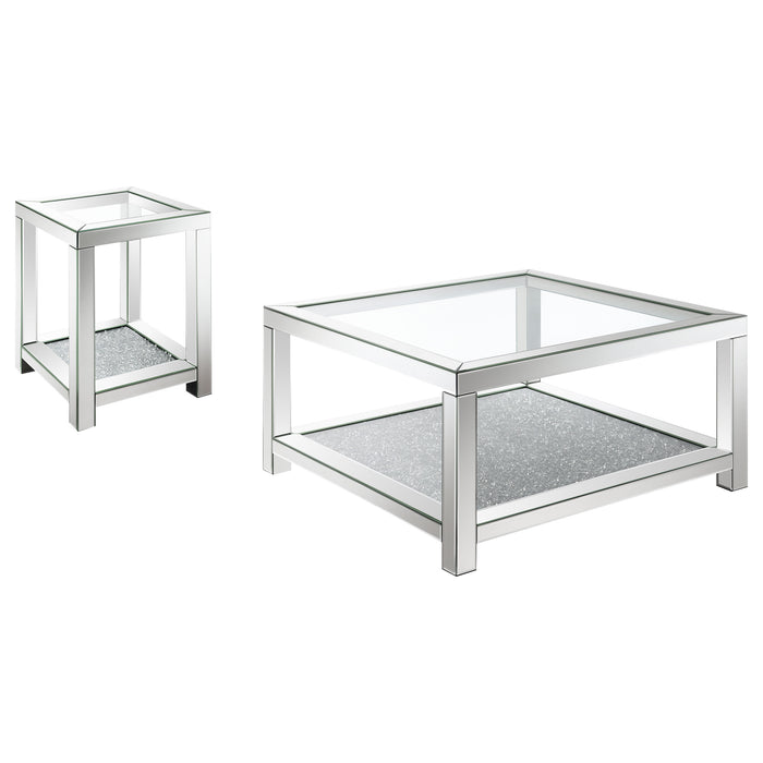 Valentina Coffee Table Sets - U&U Home Budget Furniture (Carteret, NJ)