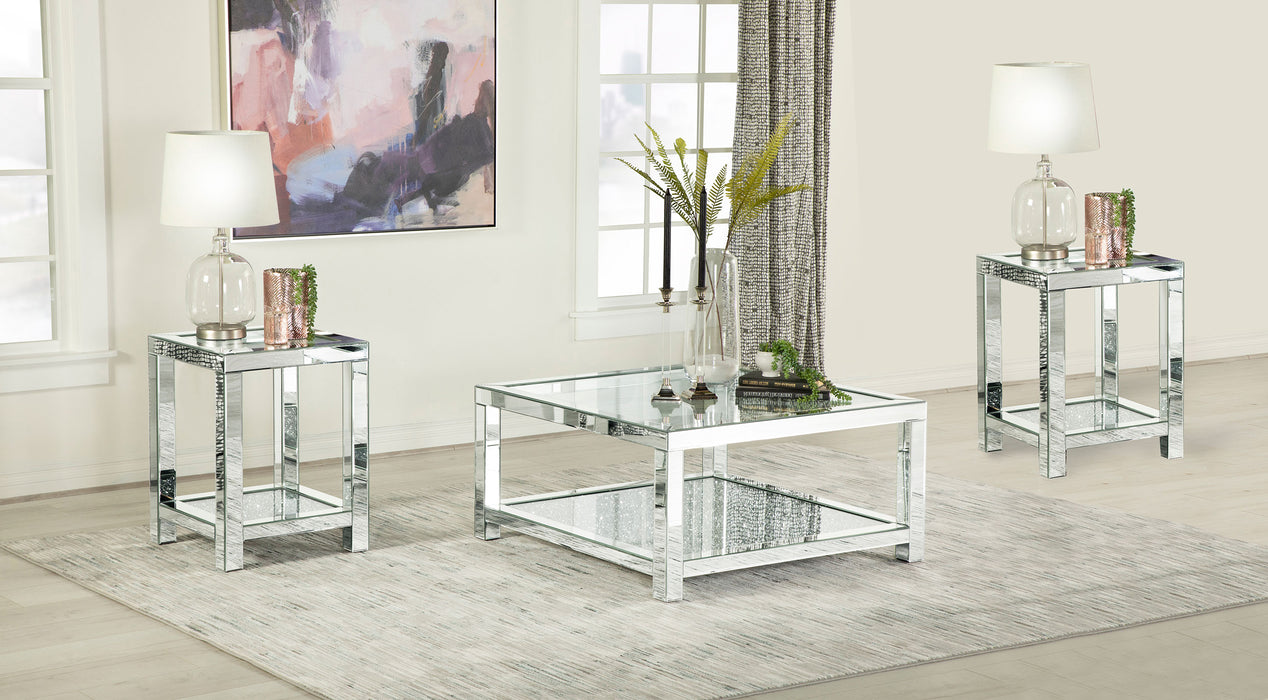 Valentina Coffee Table Sets - U&U Home Budget Furniture (Carteret, NJ)