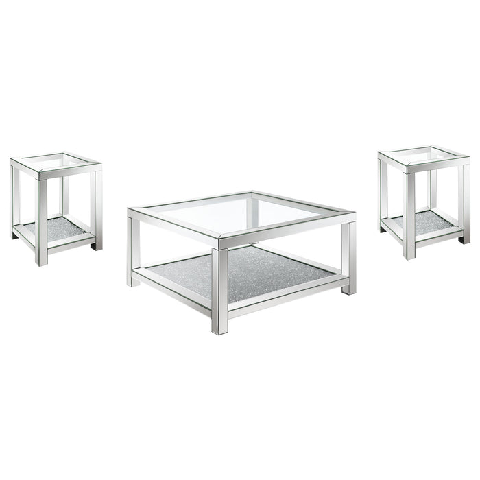 Valentina Coffee Table Sets - U&U Home Budget Furniture (Carteret, NJ)