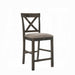Martha II Counter Height Chair Set-2 - U&U Home Budget Furniture (Carteret, NJ)