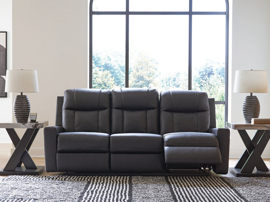 Mackmenville Reclining Sofa - U&U Home Budget Furniture (Carteret, NJ)
